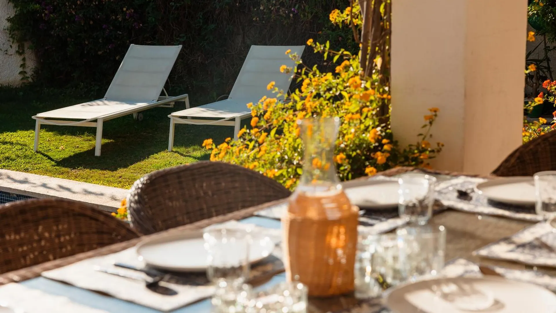 Prázdninový dům Vila Bungalow Directly At The Beach Marbella